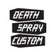 Barstow Death Spray Custom - red/blue lens