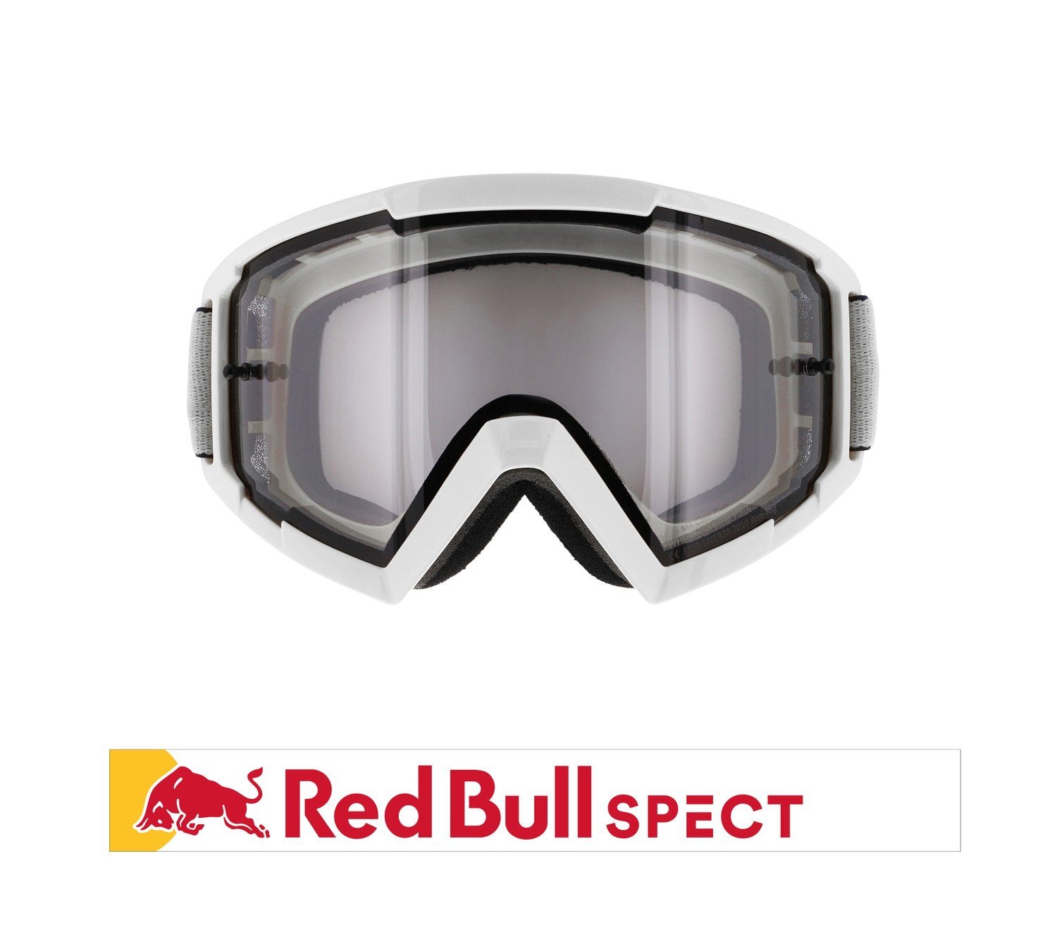 Red Bull MX brýle WHIP White - čiré plexi