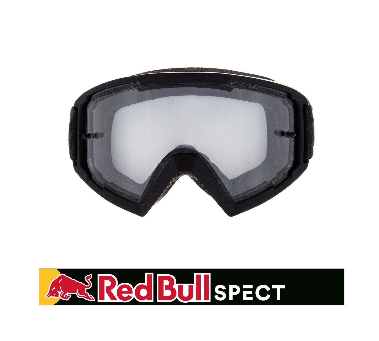 Red Bull MX brýle WHIP Black - čiré plexi