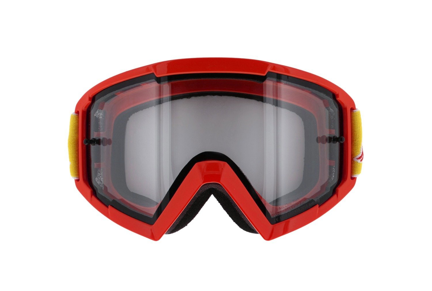 Red Bull MX brýle WHIP Red - čiré plexi